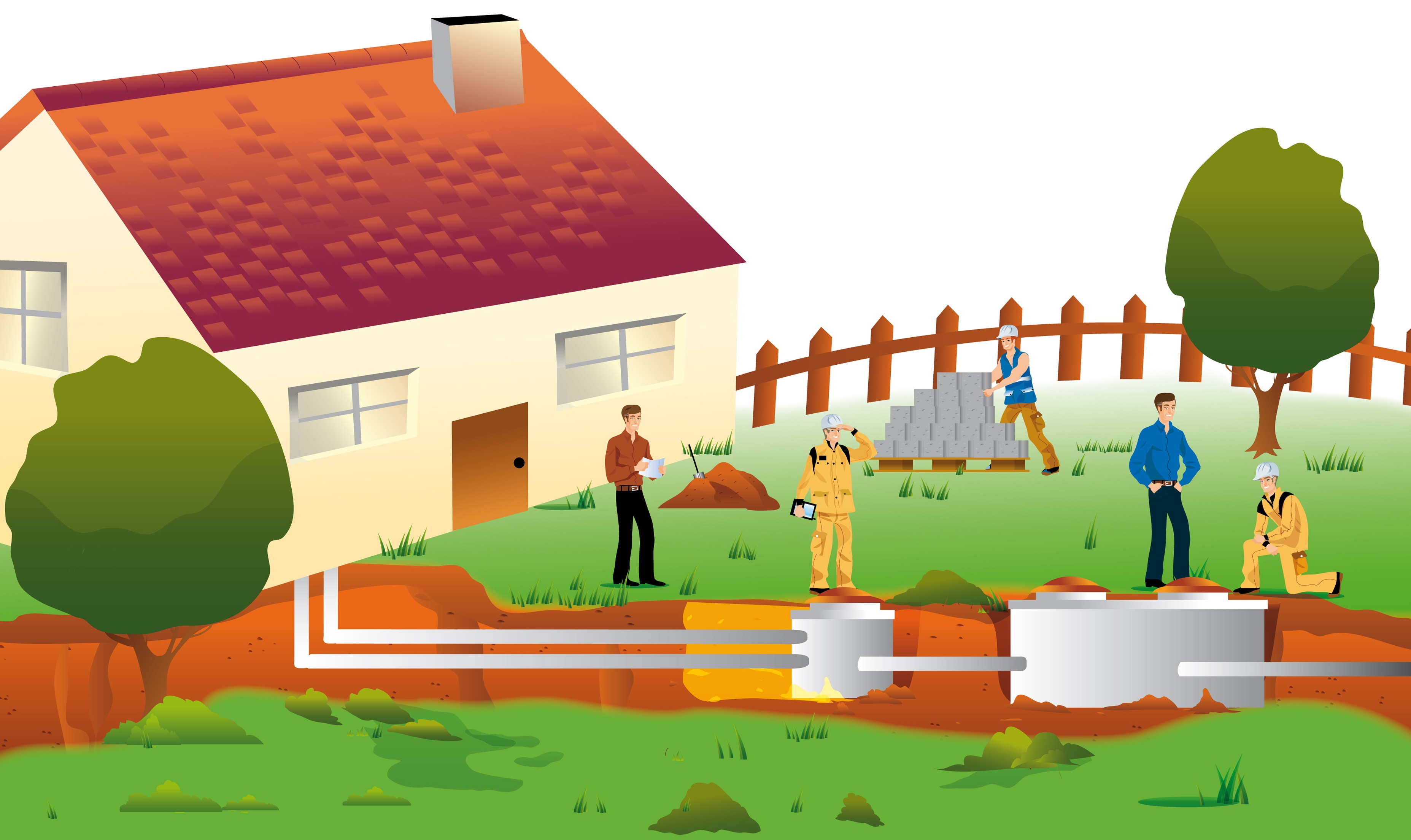 Lengthening the life span of a Septic Tank
