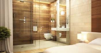 Wake your Bathroom with the Warmth of a Luxurious Glass Shower Enclosure Bathroom 14