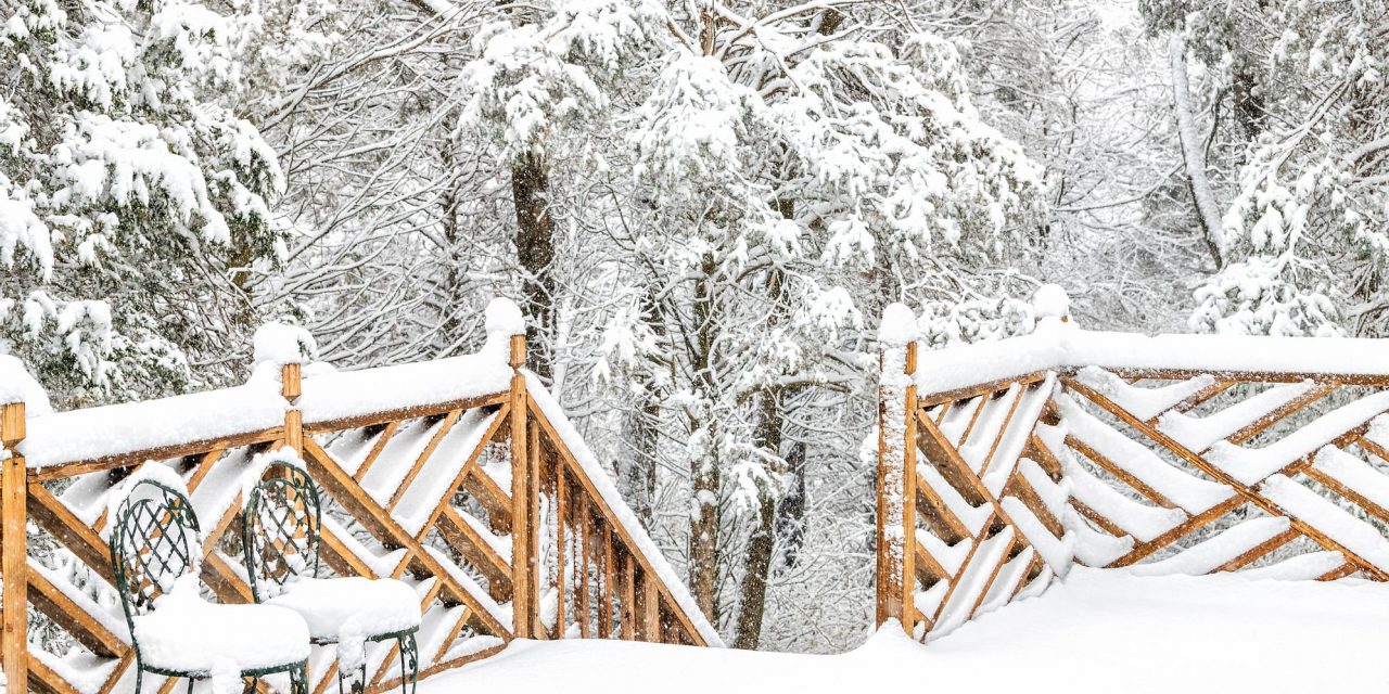 Protect your backyard deck during the winter